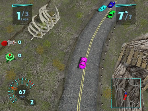 The Screenshot of Arcade Race