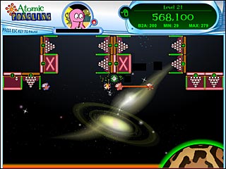 The Screenshot of Atomic Pongling