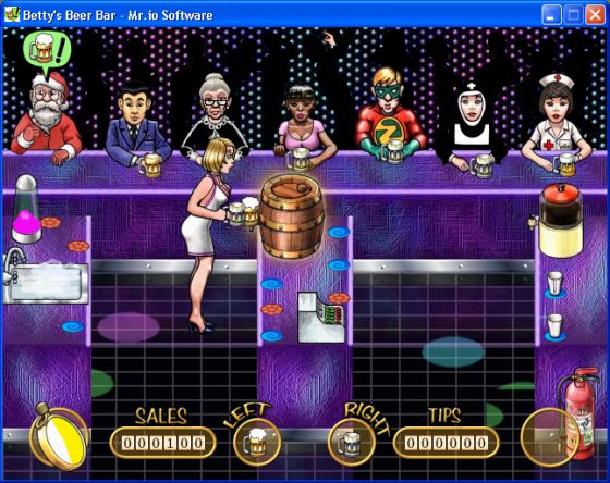 Screenshots of Betty's Beer Bar - Time Challenge