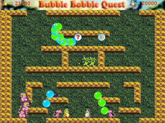 Gameplay - Bubble Bobble Quest