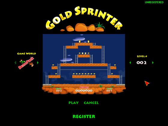 Gold Sprinter screenshot