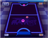 The Screenshot of SlapShot Air Hockey