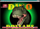 Main window of Dino Dollars