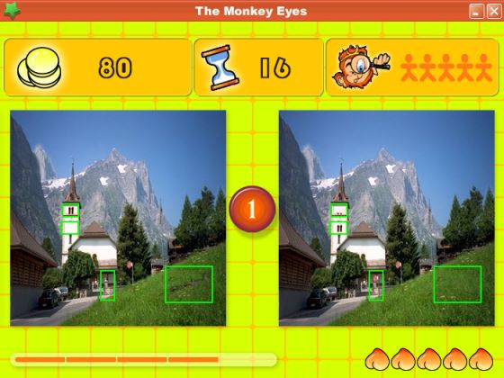 The Screenshot of The Monkey Eyes