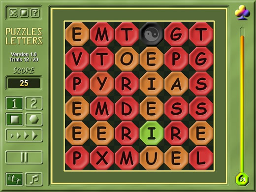 2M Puzzles Letters - screenshot