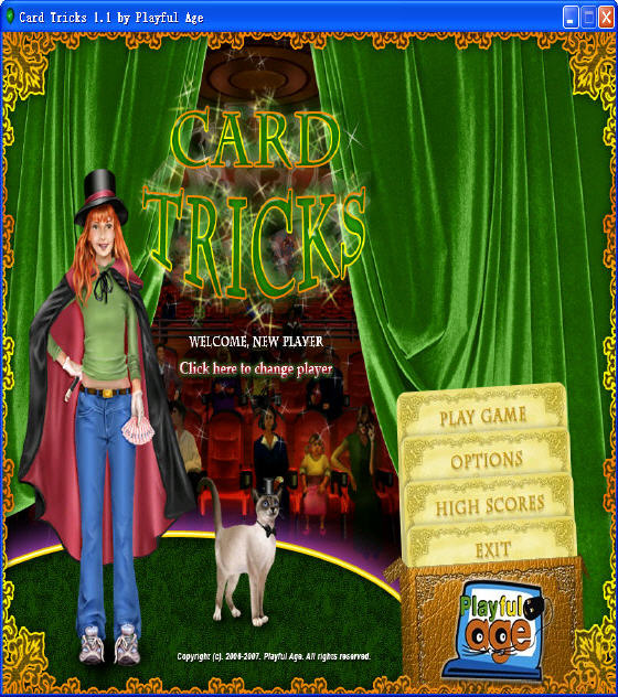 Screenshot of Card Tricks