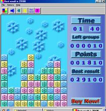 Clickris - screenshot