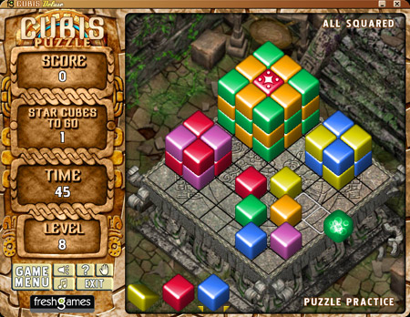 Make chains of cubes - Cubis Gold