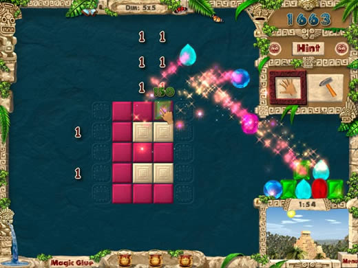 Gemsweeper Game - screenshot