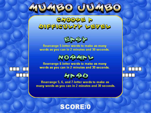 Mumbo Jumbo - screenshot