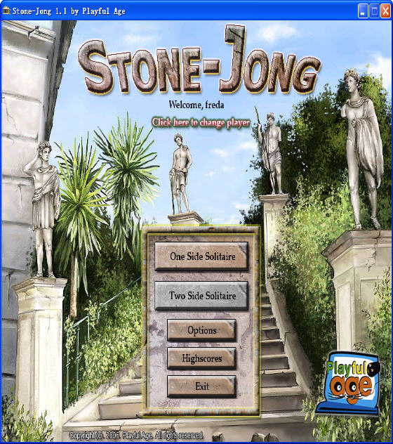 Screenshot of Stone-Jong