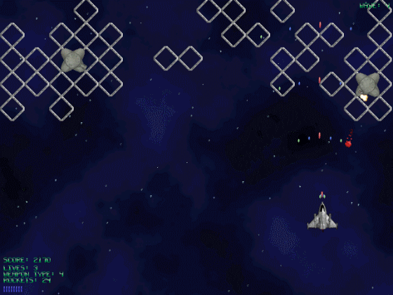 space shooter game