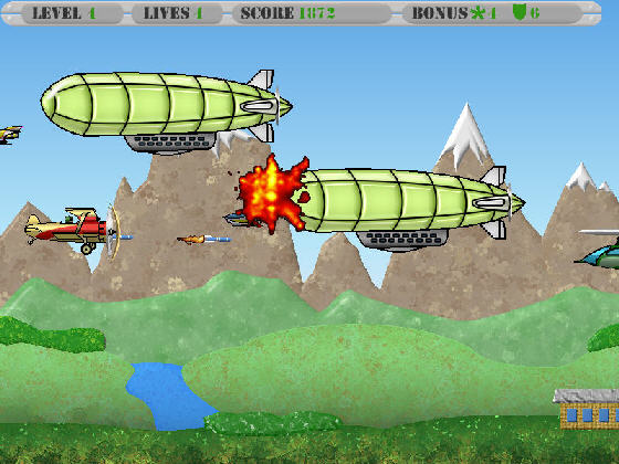 Screenshot of Brave Plane