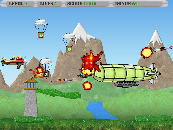 Screenshot of Brave Plane