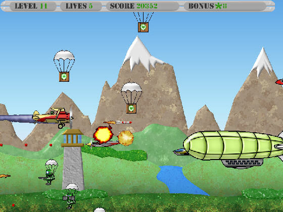 Screenshot of Brave Plane