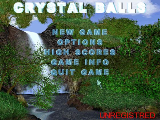 The Screenshot of CRYSTAL BALLS
