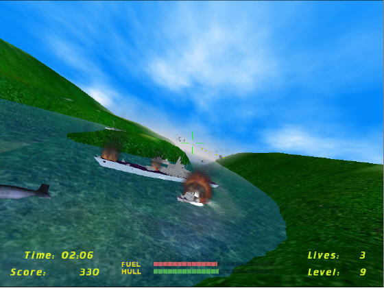 Screenshot of River Raider II