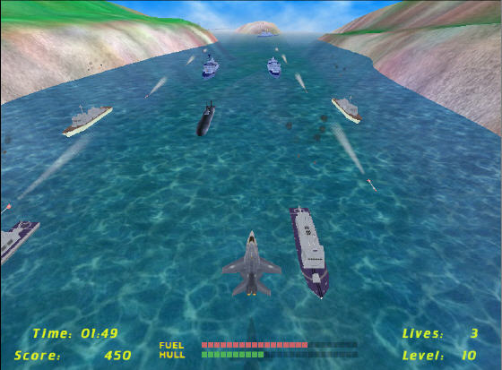 Screenshot of River Raider II