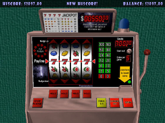 Traditional minor 4-reel slotmachine