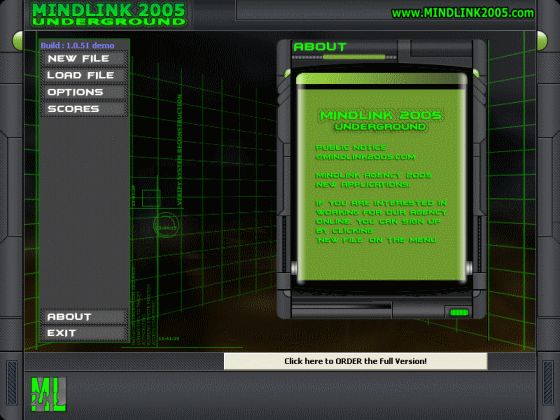 Mindlink 2005 : Underground screenshot