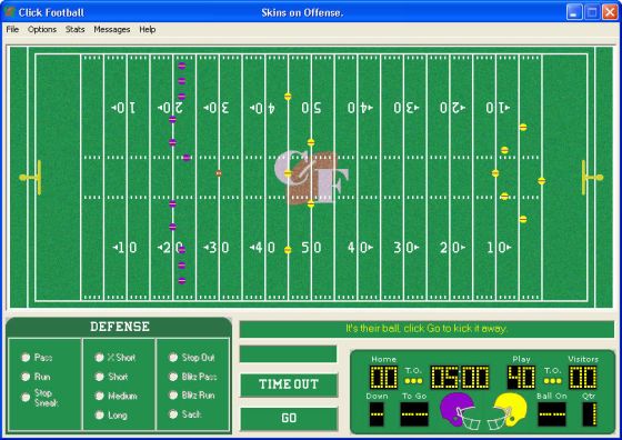 Main game screen.