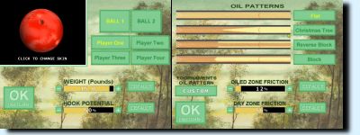 Screenshots of playing Concrete Bowling
