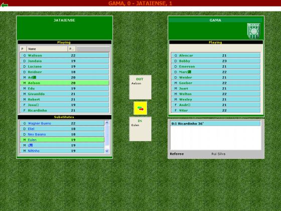 The Screenshot of Elifoot 2005 PRO