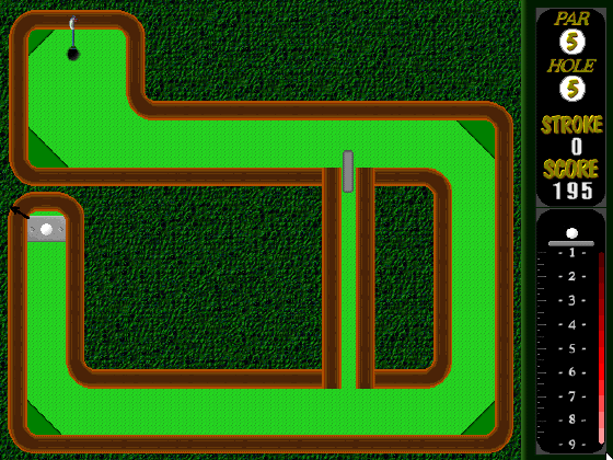 NO.5 hole of Extreme Miniature Golf