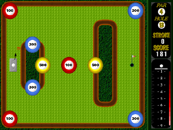 NO.13 hole of Extreme Miniature Golf