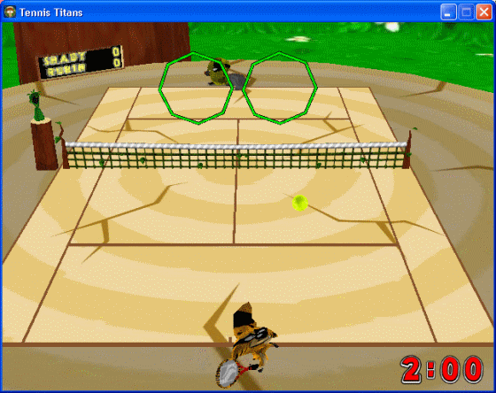 playing Tennis Titans