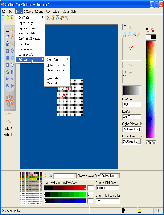 Coffee IconEditor