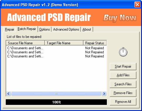 Advanced PSD Repair