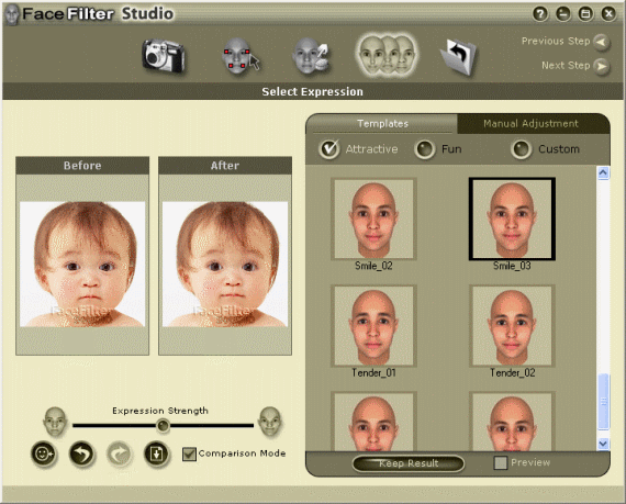 Screenshot - Select Expression