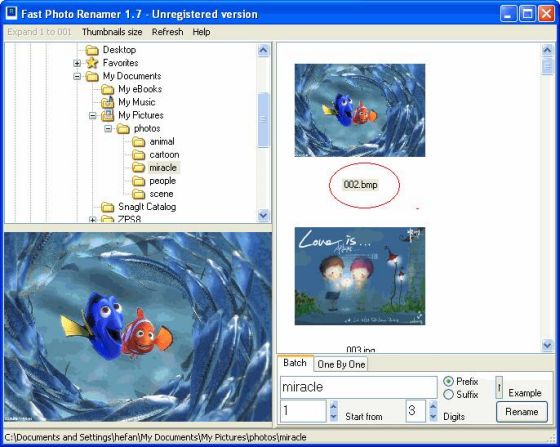 Fast Photo Renamer