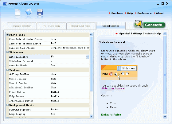 Fortop Album Creator