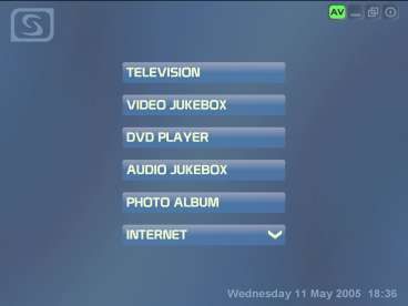 The Screenshot of SesamTV Media Center