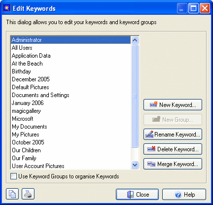 The Screenshot of Smart Pix Manager