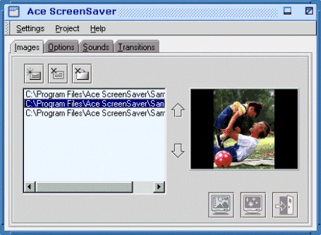 Add images into screen saver - Ace Screensaver