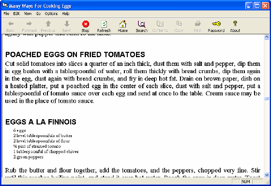 The Screenshot of Many Ways Of Cooking Eggs