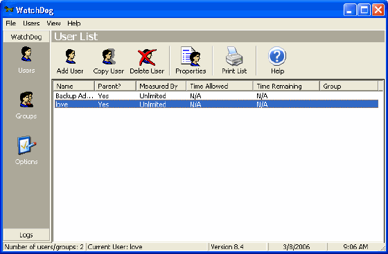 Main Menu