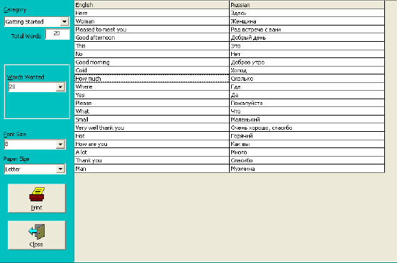 The Print Screenshot