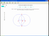 Screenshot of Geometric Constructions