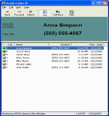 The Main window of Audio Caller ID