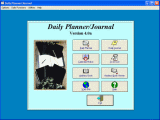Main Window of Daily Planner/Journal