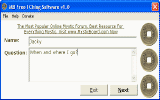 The Screenshot of MB Free I Ching Software