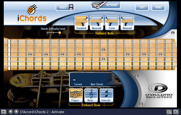 DAccord iChords 2.0  screenshot