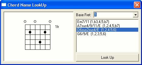 The Screenshot of EasyChord