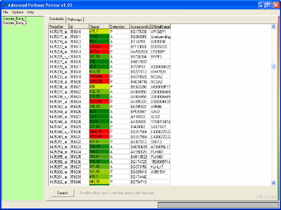 screenshot of Advanced Pathway Painter