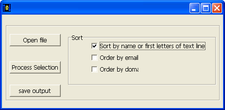 E-mail Admin List