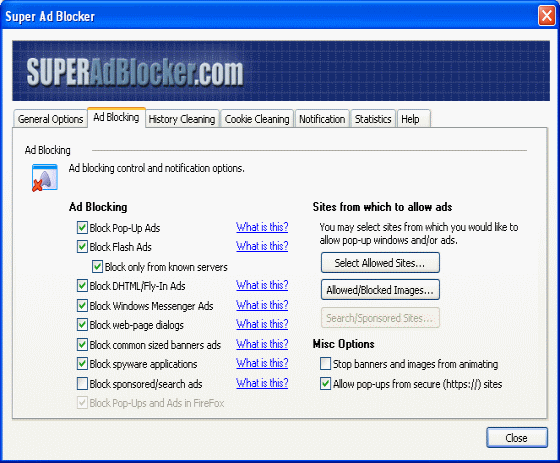 screenshot of Super Ad Blocker - Ad Blocking